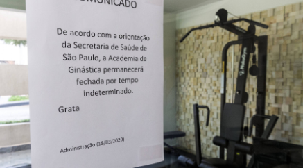 Reabertura das áreas comuns – Covid19